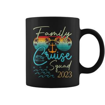 Family Cruise Squad 2023 Family Vacation Matching Group Coffee Mug - Thegiftio UK