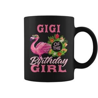 Family Flamingo Matching - Gigi Of The Birthday Girl Coffee Mug | Mazezy