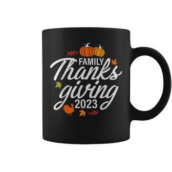 Family Thanksgiving 2023 Fall Autumn Matching Family Coffee Mug | Mazezy