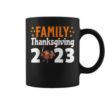Family Thanksgiving 2023 Fall Autumn Turkey Matching Family Coffee Mug - Monsterry AU