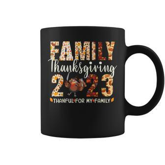 Family Thanksgiving 2023 Fall Autumn Turkey Matching Family Coffee Mug | Mazezy