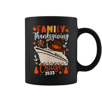 Family Thanksgiving Cruise 2023 Autumn Cruise Squad Matching Coffee Mug - Seseable