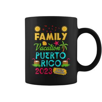 Family Vacation Puerto Rico 2023 Summer Family Trip Coffee Mug - Seseable