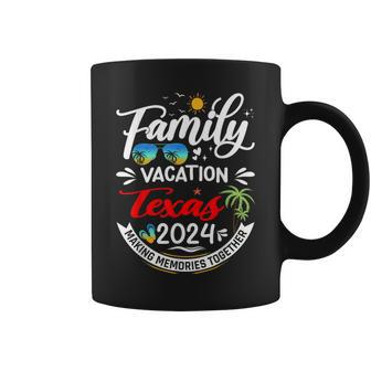 Family Vacation Texas 2024 Beach Summer Vacation 2024 Coffee Mug | Mazezy