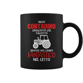 Farmer Grew Up On Fields Fantastic In The Bed Italian Words Coffee Mug | Mazezy