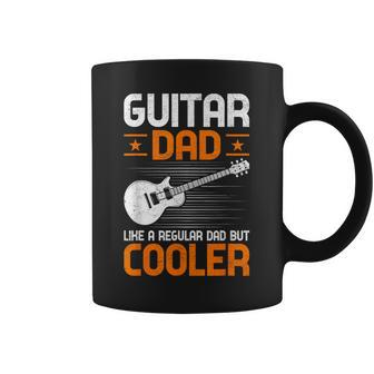 Father Music - Guitar Dad Like A Regular Dad But Cooler Coffee Mug | Mazezy