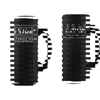 Father Periodically Awesome Periodic Table Dad Gifts Gift For Mens Coffee Mug | Mazezy