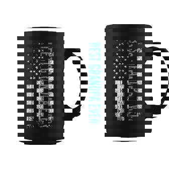 Fathers Day Best Grandpa Ever With Us American Flag Gift For Mens Coffee Mug | Mazezy