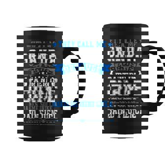 Fathers Day They Call Me Grandpa Because Partner In Crime Coffee Mug | Mazezy