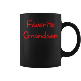 Favorite Grandson Fathers Day Coffee Mug | Mazezy