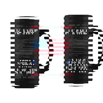 My Favorite Veteran Is My Mom Us Flag Veteran Proud Mother Coffee Mug - Thegiftio