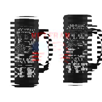 My Favorite Veteran Is My Sister Team Veteran's Day Veterans Coffee Mug - Thegiftio