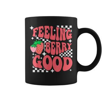 Feeling Berry Good Cute Strawberry Lovers Fruit Lovers Coffee Mug | Mazezy