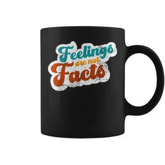Feelings Are Not Facts Mental Health Awareness Coffee Mug | Mazezy