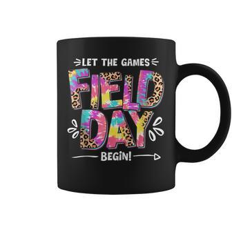 Field Day Let The Games Begin Leopard Tie Dye Field Day Coffee Mug | Mazezy AU