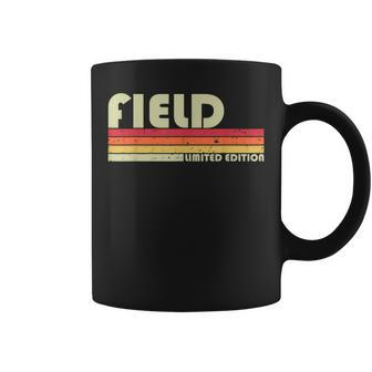 Field Surname Retro Vintage 80S 90S Birthday Reunion Coffee Mug | Mazezy