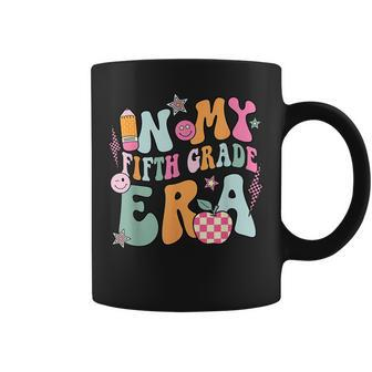 In My Fifth Grade Era Back To School Retro Groovy 5Th Grade Coffee Mug | Mazezy