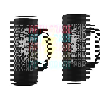 Fifth Grade Teacher Lightning Bolt Pencil Back To School Coffee Mug | Mazezy
