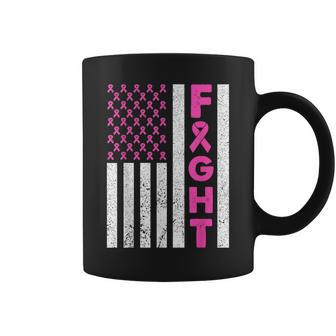 Fight Breast Cancer Breast Cancer Awareness Items Breast Cancer Awareness Funny Gifts Coffee Mug | Mazezy
