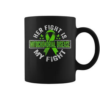 Her Fight Is My Fight Mitochondrial Disease Awareness Coffee Mug | Mazezy