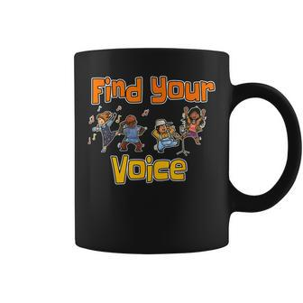 Find Your Voice Summer Reading Program 2023 Library Books Coffee Mug | Mazezy