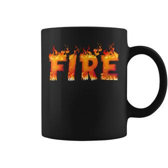 Fire And Ice Last Minute Halloween Matching Couple Costume Coffee Mug - Monsterry
