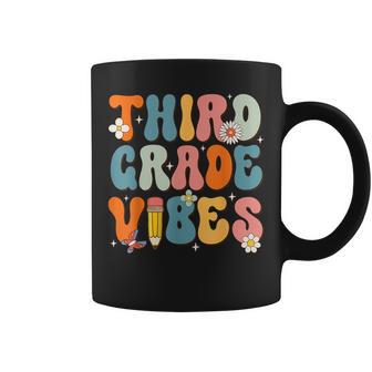 First Day Of School Third Grade Vibes Back To School Coffee Mug - Monsterry UK