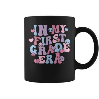 In My First Grade Era Back To School 1St Teacher Groovy Coffee Mug - Monsterry CA