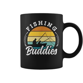 Fishing Buddies Buddy Fisher Fisherman Coffee Mug - Seseable