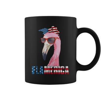 Flamingo 4Th Of July Flamerica Patriotic Coffee Mug - Monsterry AU