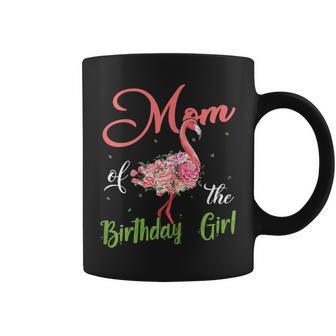 Flamingo Birthday Matching Mom Group Outfit Coffee Mug | Mazezy