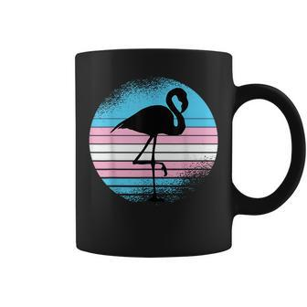 Flamingo Lgbt-Q Trans-Gender Pride Gender-Queer Pride Ally Pride Month Funny Designs Funny Gifts Coffee Mug | Mazezy