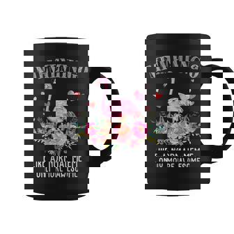 Flamingo Mememingo Like A Normal Meme Gifts Funny Grandma Coffee Mug | Mazezy