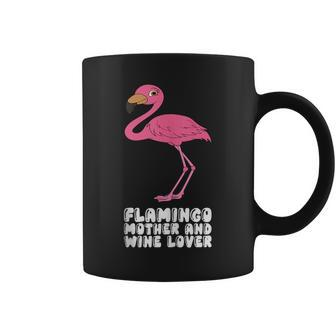 Flamingo Mother And Wine Lover Coffee Mug | Mazezy