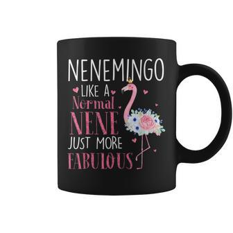 Flamingo Nenemingo Like A Normal Nene Gifts Funny Grandma Gift For Women Coffee Mug - Thegiftio UK