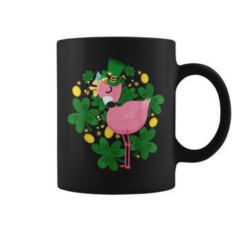 Flamingo St Patrick Day T Funny Pink Bird Lover Gift Coffee Mug | Mazezy AU
