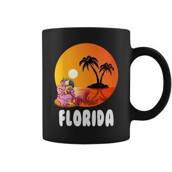Flamingo Usa Funny Usa Florida Coffee Mug | Mazezy