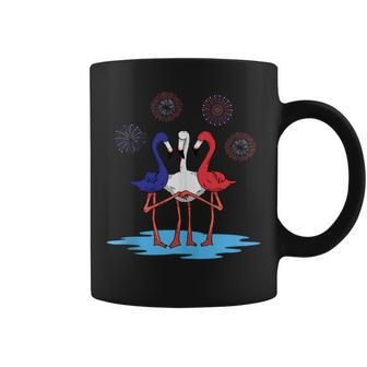 Flamingos Usa Freedom Day Coffee Mug | Mazezy
