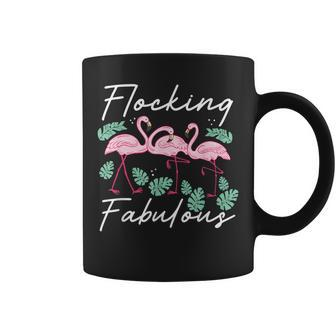 Flocking Fabulous Flamingo Lover Flamingo Coffee Mug | Mazezy