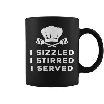 Food Production Scheduler Meme Chef Quote Coffee Mug | Mazezy
