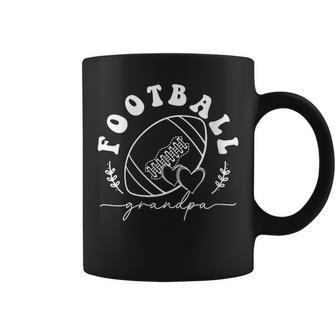 Football Grandpa Matching Football Players Team Fathers Day Coffee Mug | Mazezy