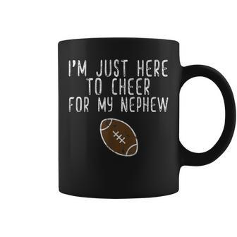 Football Novelty For Football Aunt Or Uncle Coffee Mug | Mazezy