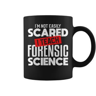 Forensic Science Teacher Teaching For Instructor Coffee Mug | Mazezy