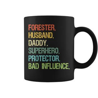 Forester Husband Daddy Superhero Protector Dad Coffee Mug | Mazezy