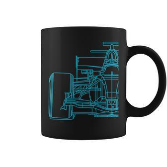 Formula Racecar Schematic Race Car Driver Formula Racing Driver Funny Gifts Coffee Mug | Mazezy