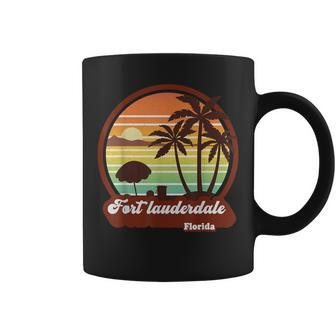 Fort Lauderdale Florida Beach Souvenir Ft Lauderdale 70S 80S Coffee Mug | Mazezy