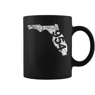 Fort Lauderdale Pembroke Pines Area Code 954 Florida Coffee Mug | Mazezy