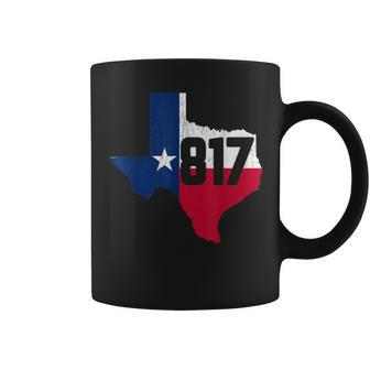 Fort Worth Area Code 817 Texas Souvenir Coffee Mug | Mazezy