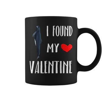 I Found My Valentine Day Pygmy Killer Whale Lover Coffee Mug | Mazezy