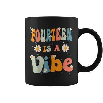 Fourn Is A Vibe 14Th Birthday Party 14 Year Old Kids Coffee Mug - Seseable